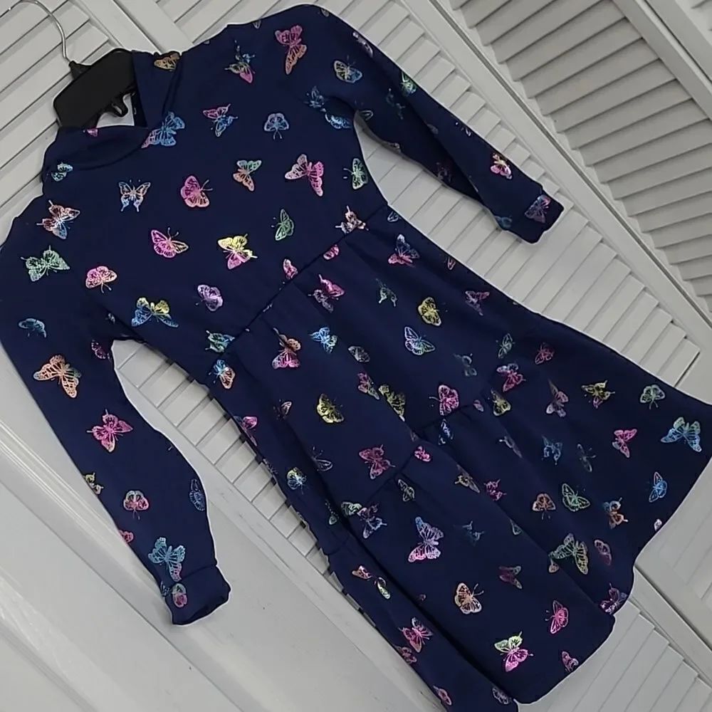 Emma & Elsa sz 10 hooded sweatshirt dress